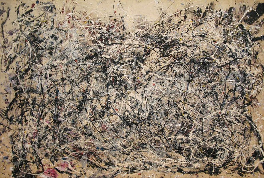 Jackson Pollock(1912-1956). Number 1A. oil and enamel paint on canvas