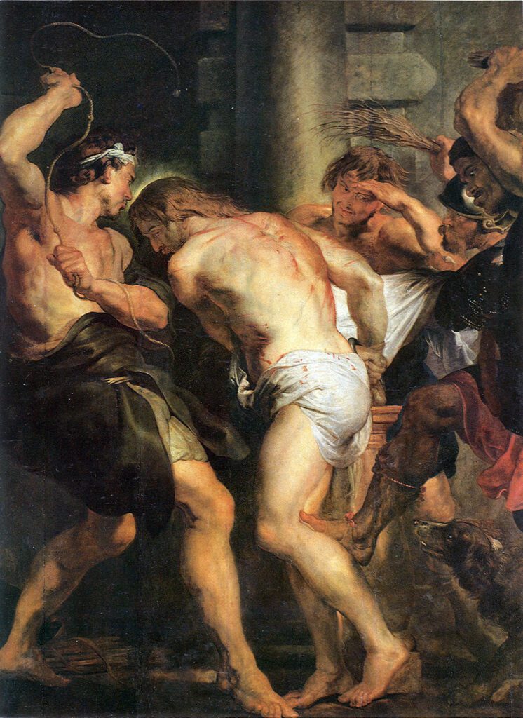 피터 폴 루빈스, "Flagellation of Christ", 17세기 전반 추정.