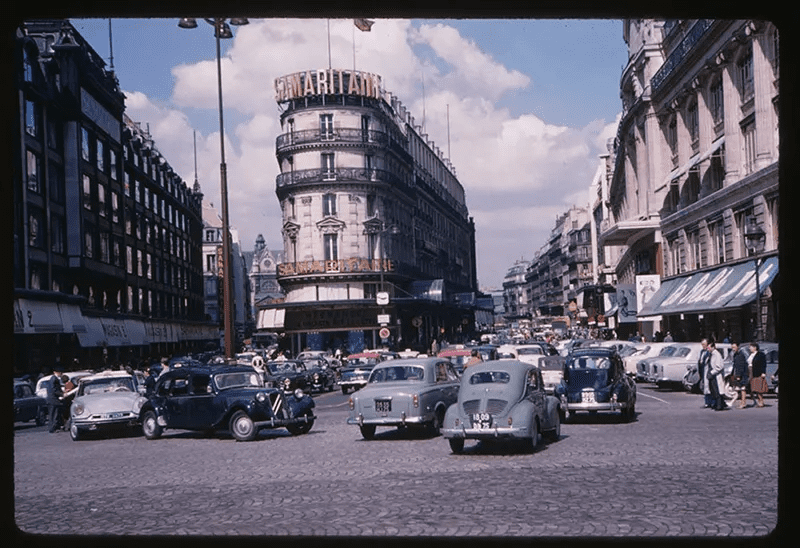 1960년 파리 시내