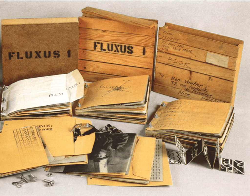 플럭서스의 초창기 퍼포먼스 스코어를 집대성한 “플럭서스 1(Fluxus 1)”(1964/65)