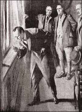 아서 코난 도일, 『공포의 계곡』(1915), Illustration by Frank Wiles, in The Strand Magazine
