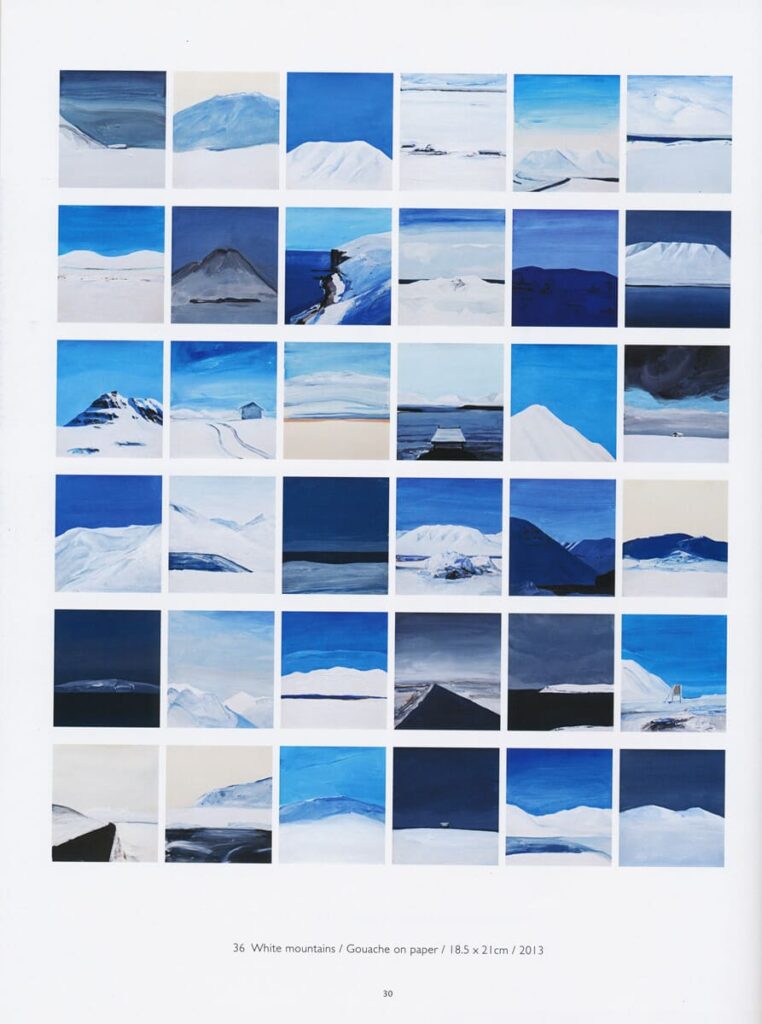 엄유정, “36 White mountains”, 2013