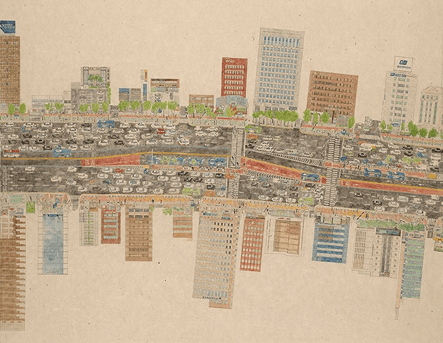 정희우, “강남대로 557-594”, 2011