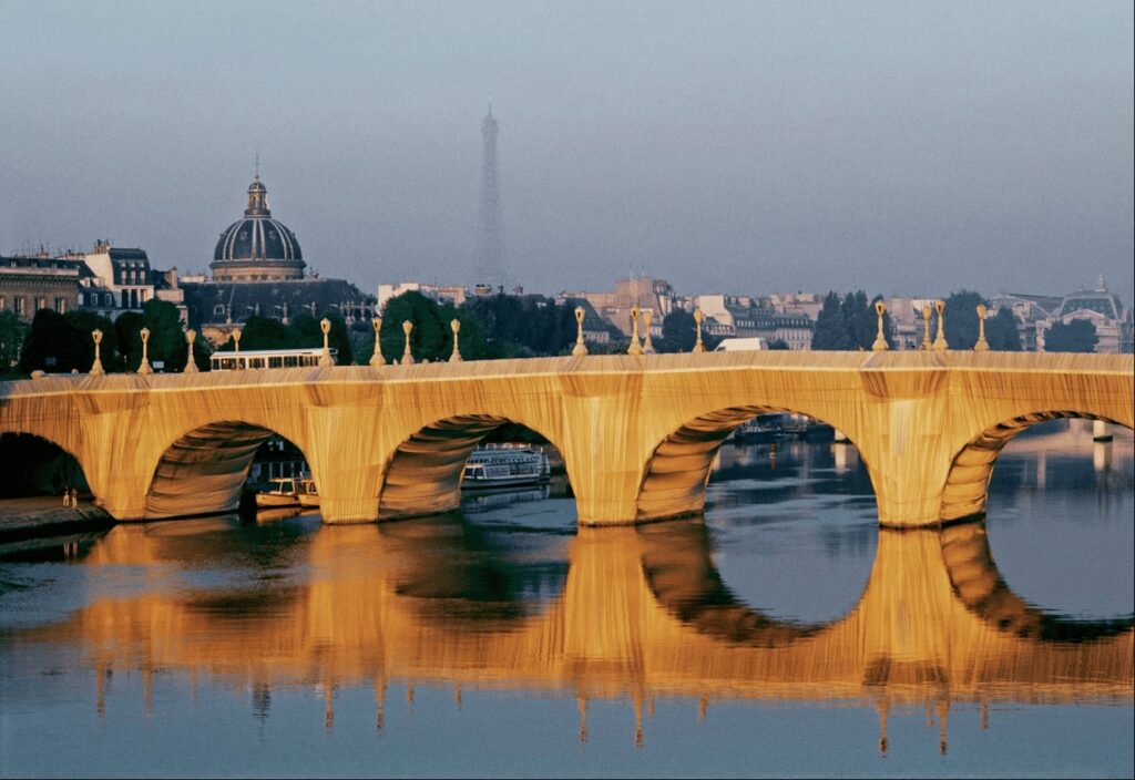 Christo and Jeanne-Claude, “The Pont Neuf Wrapped”