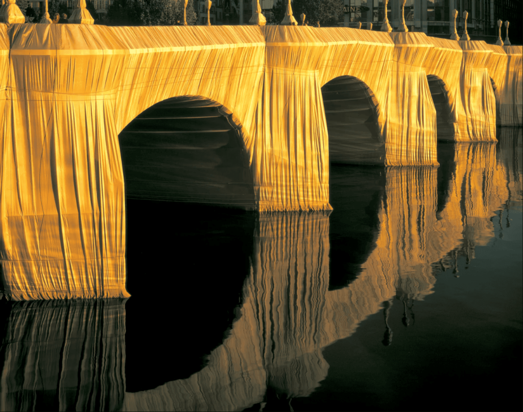 Christo and Jeanne-Claude, “The Pont Neuf Wrapped”