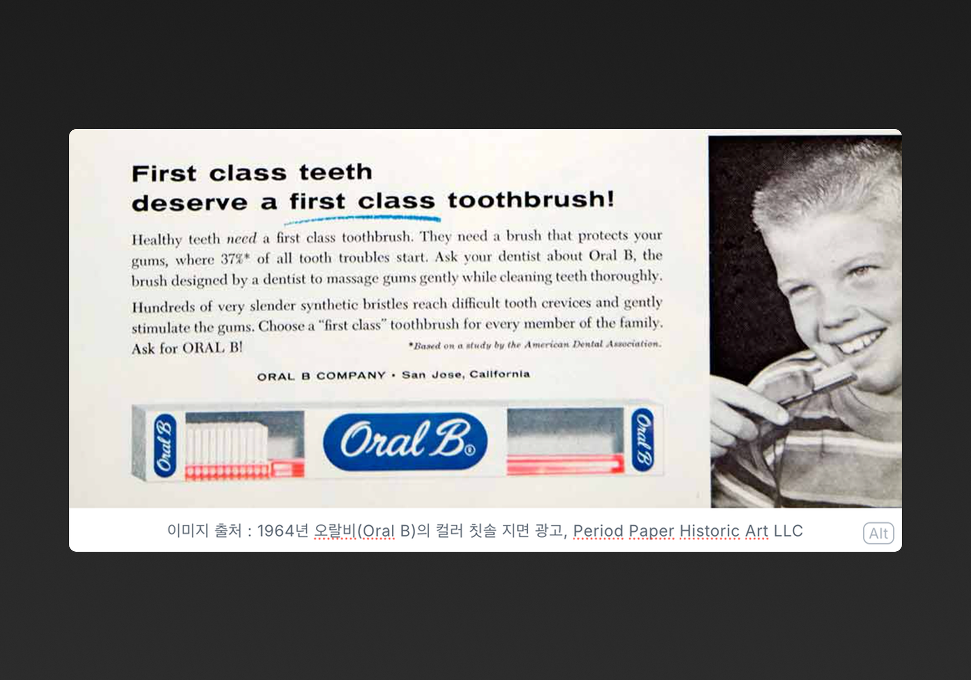 ANTIEGG 스퀘어 아티클에서 실제로 ALT 텍스트를 입력하는 화면. 이미지에 설명을 추가해 SEO와 웹 접근성을 높이는 예시