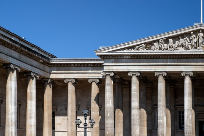 블룸즈버리 인근 대영박물관