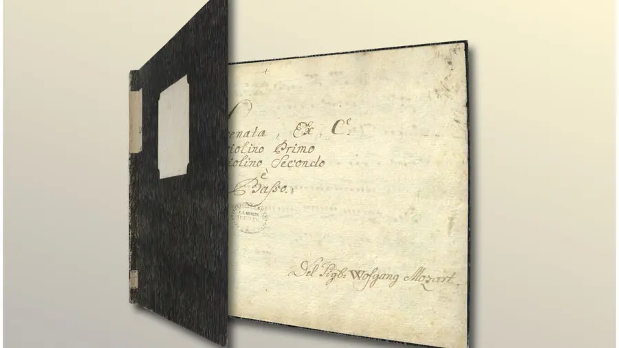 모차르트 세레나데 C장조 악보