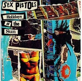 섹스 피스톨즈 Holidays in the Sun LP 커버
